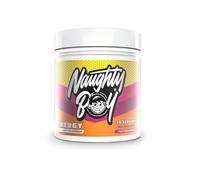Naughty Boy Energy Pre Workout Powder, 200mg Caffeine Energy, Pump & Focus Formula, 30 Servings, Fizzy Peach Sweets