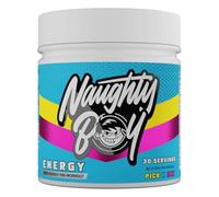 Naughty Boy Energy Pre Workout Powder, 200mg Caffeine Energy, Pump & Focus Formula, 30 Servings, Pick N Mix