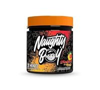 Naughty Boy Menace Pre-Workout Powder Containing Citrulline, Beta Alanine & High Caffeine, Energy & Focus for Men & Women - 420g/30 Servings (Strawberry Mango)