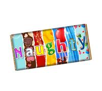 Naughty Chocolate Bar Wrapper Novelty Funny Gift Present For Valentines Day Birthday Xmas CH-9035 (with chocolate bar (100g))