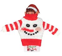 Naughty Christmas Elf Costumes and Clothes for Cheeky Badly Behaved Elves Festive Figures Oufits (Christmas Jumper - Snowman)