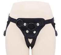 Naughty Drawer - Adjustable Strapon Harness, Strap On Dildo Harness, Universal, Adjustable, Strap-On Harness Fits Any Size, Good for Pegging Too, 2 Changeable O-Rings for Full Dildo-Compatibility