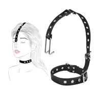 Naughty Drawer BDSM Nose Hook Collar - Sex Collar, Bondage Collar, Nostril Domination, Predicament Bondage, Ball Gag, Cosplay, Adult Toys, BDSM Gear