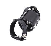 Naughty Drawer - Cock and Ball Stretcher Leather Ring Ball Stretcher Strap CBT, Cock Ring and Ball Stretcher, Bondage, Cock Ring, Scrotum Parachute, Cock and Ball Ring,CBT Toys, BDSM Gear