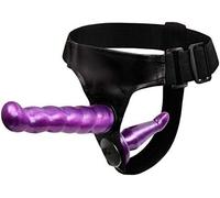 Naughty Drawer - Strap On Dildo, 7" Double Dildo, Strapon Harness, 2 Removable Dildos, Sex Harness for Joint Pleasure, Adjustable, Double Strap on, Sex Toys for Women, Wearable