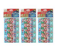 Naughty Elf Paper Chains Make Your Own Festive Christmas Paper Chains Self Adhesive Kit Fun Novelty Garland Arts/Craft Elves Behaving Badly On The Shelf Christmas Decoration (300 Pcs)