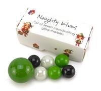 Naughty Elves | Mini Box of Marbles for Kids | Cracker Filler | Little Gift