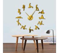Naughty Game Wall Decor DIY Giant Large Wall Clocks Guess The Sex Positions Hardcore Female Male Man Woman Creative home decor