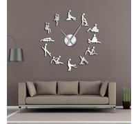 Naughty Game Wall Decor DIY Giant Large Wall Clocks Guess The Sex Positions Hardcore Female Male Man Woman Creative home decor