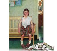Naughty Girl Puzzle Fun Activity for at Home Premium Cardboard Jigsaw Puzzle for Adults 1000pcs (75x50cm)
