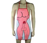 Naughty Home Fun - Male Body Chefs Kitchen Apron - Perfect Novelty Christmas Secret Sexy Santa Gift For Men Gents & Women Ladies - One Supplied