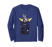 Naughty is The New Nice Bugs Bunny Long Sleeve T-Shirt