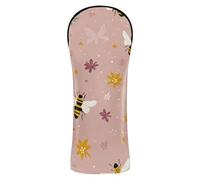 Naughty Lakeshore Bees Fleur Harris Golf Head Cover Set Headcovers with Interchangeable No. Tags for Driver Fairway Wood Hybrid golf drivers for men