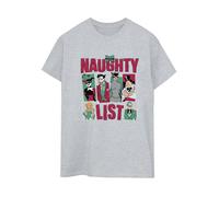 Naughty List Boyfriend T-Shirt Batman Grey XXXL