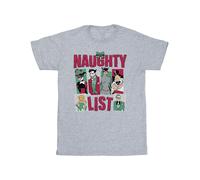 Naughty List T-Shirt Batman Grey XXXL