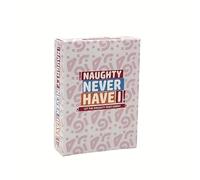 Naughty Never Have I Ever Card Game - Hilarious Adult Party Game for Couples, Friends, Game Nights & Drinking Games - 100 Fun, Saucy Prompts - Great Gift for Adults 18+