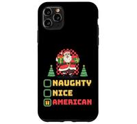 Naughty Nice American Santas List Fun Family Christmas Xmas Case for iPhone 11 Pro Max