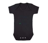 Naughty Nice I Tried Checklist Note [BCX] Baby Grow Vest, 6-12 Months, Black