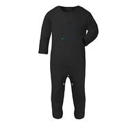 Naughty Nice I Tried Checklist Note [BCX] Baby Romper Jumpsuit with feet, 6-12 Months, Black