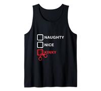 NAUGHTY NICE KINKY Handcuffs Retro Domina Slavin SM Sub Tank Top