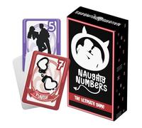 Naughty Numbers Card Game | 96 Cards for Couples Questions, Commands, & Penalties | Perform Services for Extra Fun | A Crazy Spin On The Classic Color & Number Matching Card Gift Game (2-8 Players)