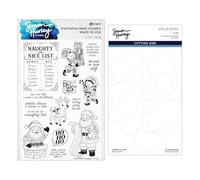 Naughty or Nice Stamp & Die Bundle by Simon Hurley