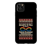 Naughty Or Nice Token Economy Behavior Analyst Christmas Case for iPhone 11 Pro Max