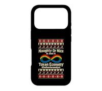 Naughty Or Nice Token Economy Behavior Analyst Christmas Case for iPhone 17 Pro