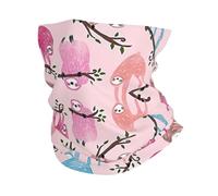 Naughty Sloth Print Headband Neck Gaiter Head Wrap Headwear