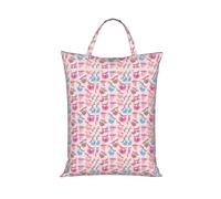 Naughty Sloth Print Travel Laundry Bag Portable Gym Hiking Camping Backpacking Dorm Hotel Use