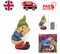 Naughty Stinky Gnome - Playful Mooning Garden Ornament for All Occasions