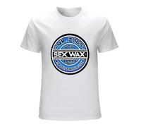 Naughty Tom Men's Mr. Zog'S Sex Wax Hawaiian Dreams T-Shirt Feel Soft White 3XL