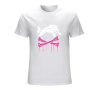Naughty Tom Men's The Cult Born Into This 2 Album Cover Graphic T-Shirt White S