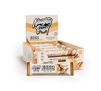 NaughtyBoy ESCO Protein Bar - High Protein, Low Sugar Snack, On-the-Go Protein, maintaining a high protein diet. (White Chocolate Peanut Blondie)