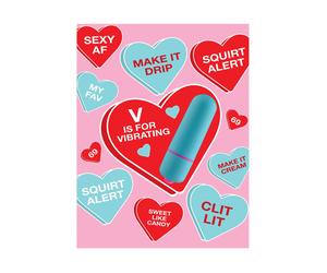 NaughtyVibes Greeting Card - Vibe Hearts