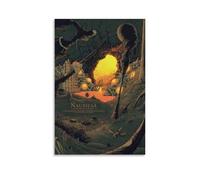 Nausicaa of The Valley of The Wind Poster Decorative Painting Canvas Wall Art Living Room Poster Bedroom Painting, Wall Art Picture Print Modern Family Room Decor 16 x 24 Inches (40 x 60 cm)