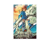 Nausicaä of The Valley of The Wind Anime Poster Movie Artworks Picture Print Poster Wall Art Painting Canvas Gift Decor Home Posters Decorative 12x18inch(30x45cm)
