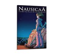 Nausicaä of The Valley of The Wind Studio Ghibli Anime Poster Canvas Wall Art Prints Poster Gifts Photo Picture Painting Posters Room Decor Home Decorative 20x30inch(50x75cm)