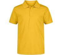 Nautica Boys' Big School Uniform Short Sleeve Performance Polo, Gold, 10-12