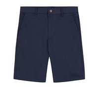 Nautica Boys' School Uniform Flat Front Twill Short, Navy, 12