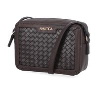 Nautica Candid Camera Adjustable Crossbody, On the Boarder Espresso, One Size, Nautica Candid Camera Adjustable Crossbody