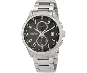 NAUTICA Chronograph NAD19559G - Man - 44 mm - Analogue - Quartz - Mineral Glass Black 44 mm