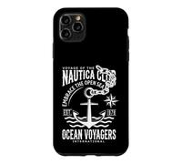Nautica Club Ocean Voyagers Vintage Anchor Maritime Graphic Case for iPhone 11 Pro Max