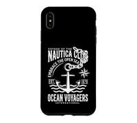 Nautica Club Ocean Voyagers Vintage Anchor Maritime Graphic Case for iPhone XS Max