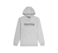 Nautica Competition Men's TRACKER OH Hoody in Grey Marl in Light Grey | Size: Medium Nautica Competition Light Grey M