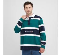 Nautica Competition Vinson Rugby Shirt, Navy/Green S
