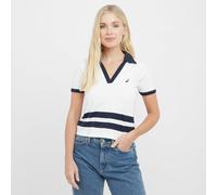 Nautica Competition Women's Sedum Polo Shirt, White 16