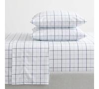 Nautica - Full Sheet Set, Deep Pocket Fitted Sheet and Pillowcase Set, Casual Bedding Set (Clarkson Blue, Full)