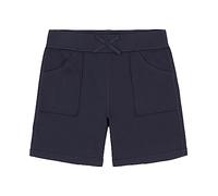Nautica Girls' Big School Uniform Sensory-Friendly Soft Pull-On Short, Navy, 8-10