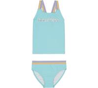 Nautica Girls' Bikini Swim Suit, Tangerine Turquoise, 12-14